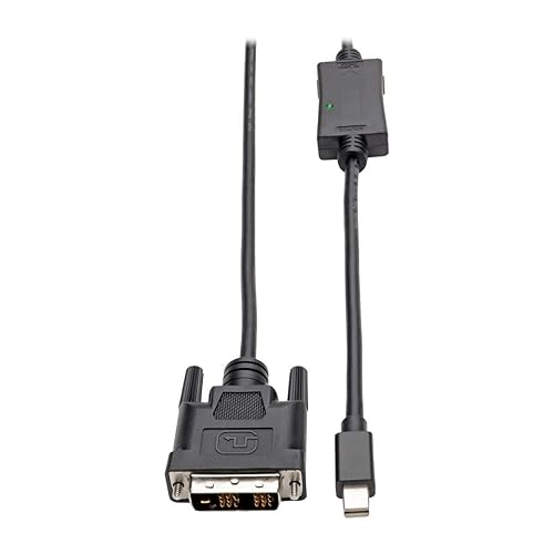 TRIPP LITE Mini DisplayPort to DVI Adapter Cable M/M 1080p to DVI 3' (P586-003-DVI)