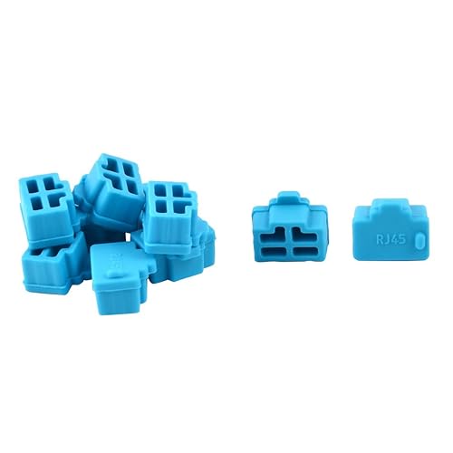 uxcell a16082500ux0154 Anti Dust Cover Cap Protector (Pack of 10)