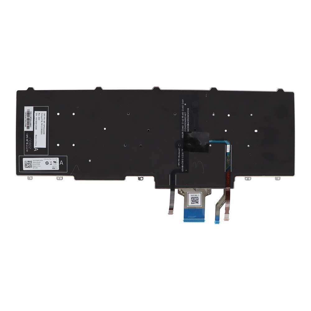 Abakoo New Keyboard Replacement for Latitude E5550 E5570 E5580 E5590 E5591 Precision 3510 M3510 7510 M7510 7710 M7710 US Backlit Keyboard SG-63310-XUA