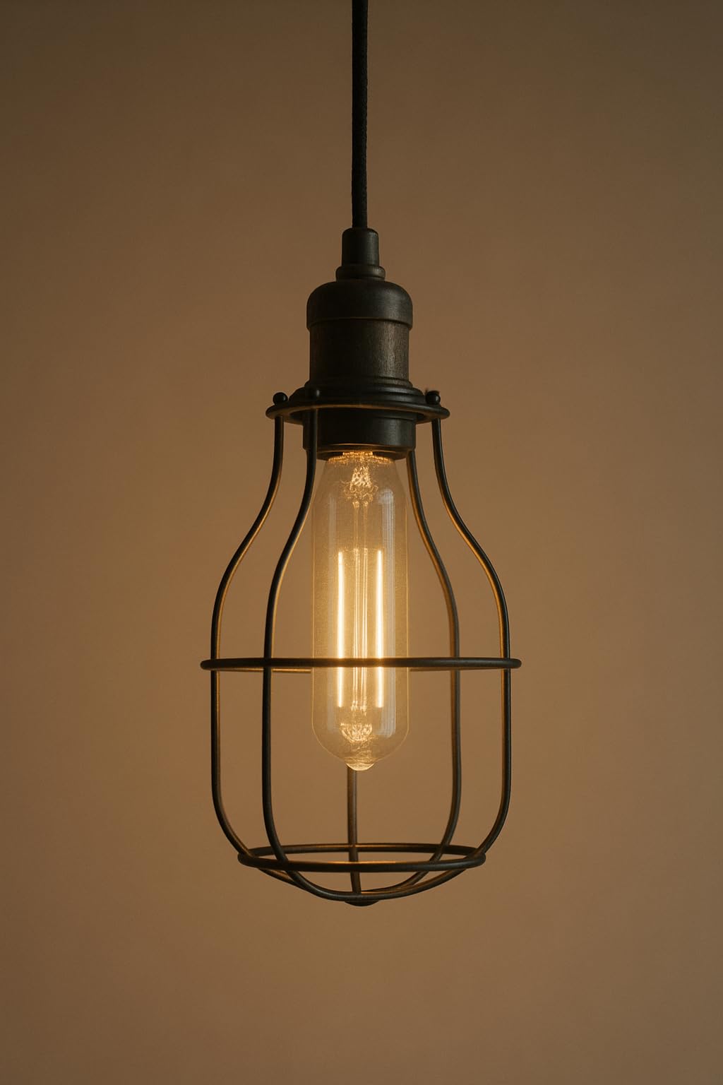 Bioluz LED 94 CRI T10 LED Bulb 40W (Uses only 5W) E26 Base Filament Bulb Soft White 3000K T10 LED Edison Bulb Works with Dimmable or Non-Dimmable