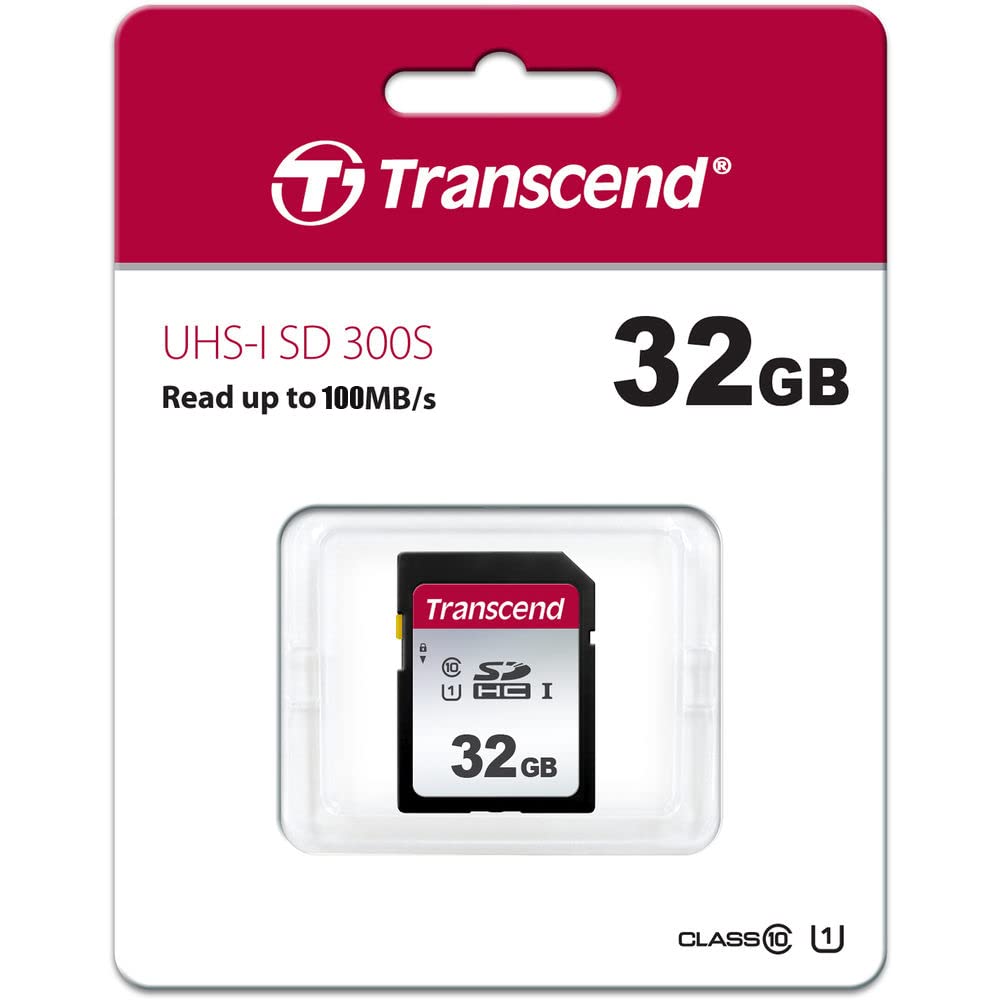 Transcend Digital Camera 32 GB Memory Card, Compatible with Canon PowerShot ELPH 180 Digital Camera Memory Card 2 x 32GB Secure Digital High Capacity