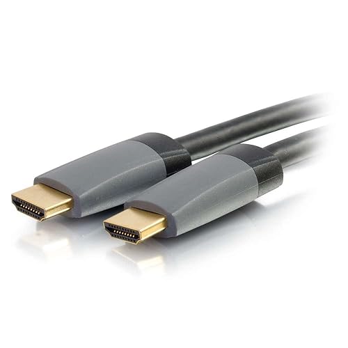C2G HDMI Cable, 4K, High Speed HDMI Cable, Ethernet, 60Hz, in Wall HDMI Cable, CL2, 20 Feet (6.09 Meters), Black, Cables to Go 50632