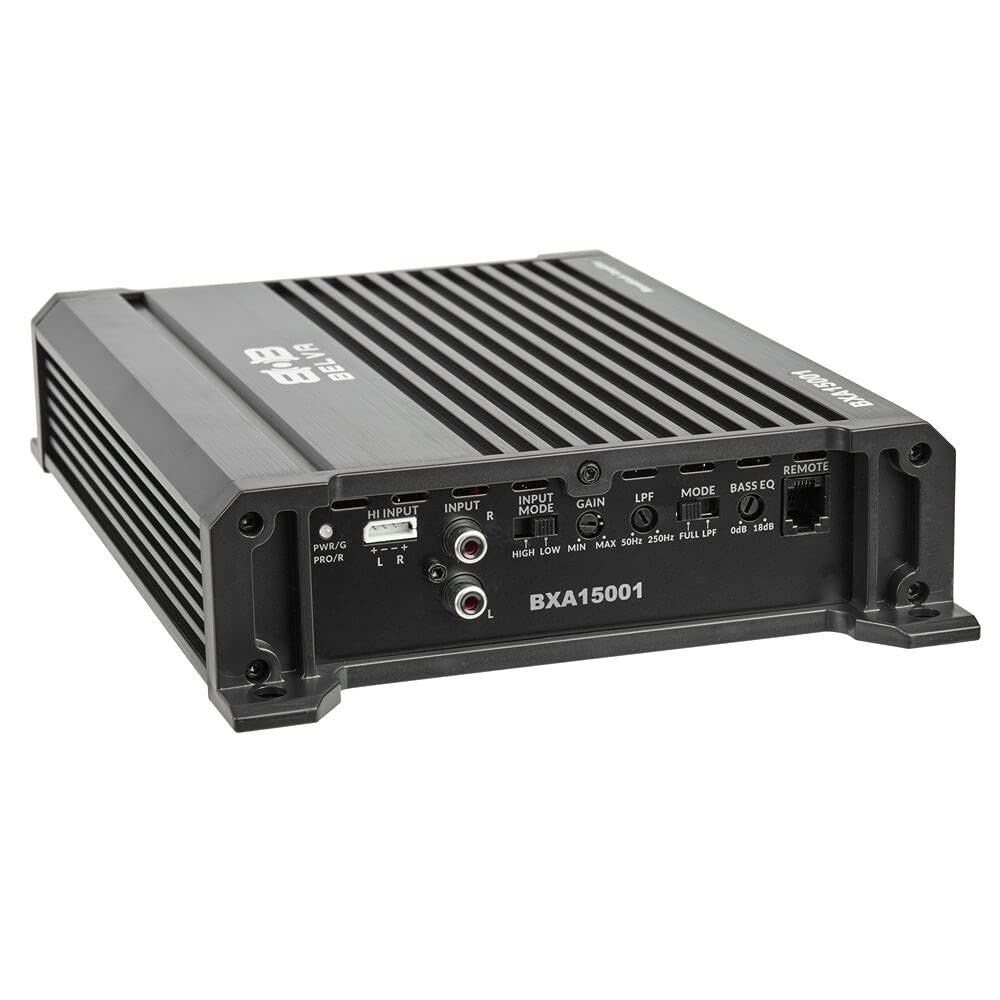 Belva BXA15001 1500W Peak BX-Series 2-Ohm Stable Class-A/B Monoblock