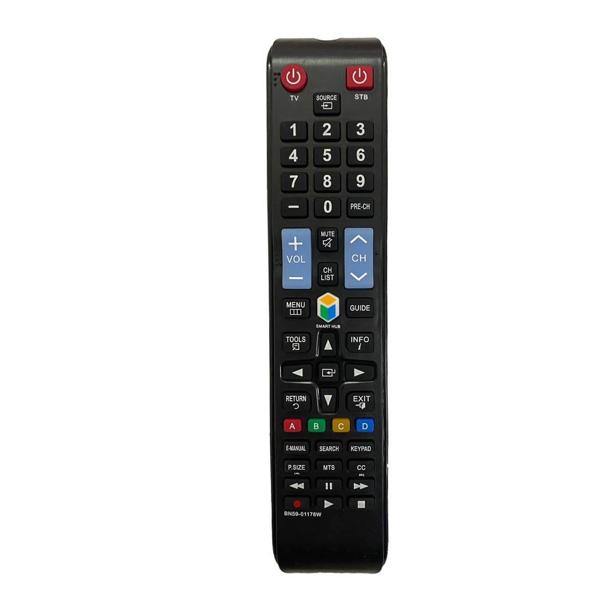 Remote Control Replacement Universal for Samsung Smart TV UN28H4500 UN28H4500AF UN32H5201AF UN32H5203AF UN40H5201AF UN40H5203 UN40H5203AF UN40H6203