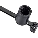 AMZ Clips And Fasteners 25 Cable Ties with Stud Mount 6"