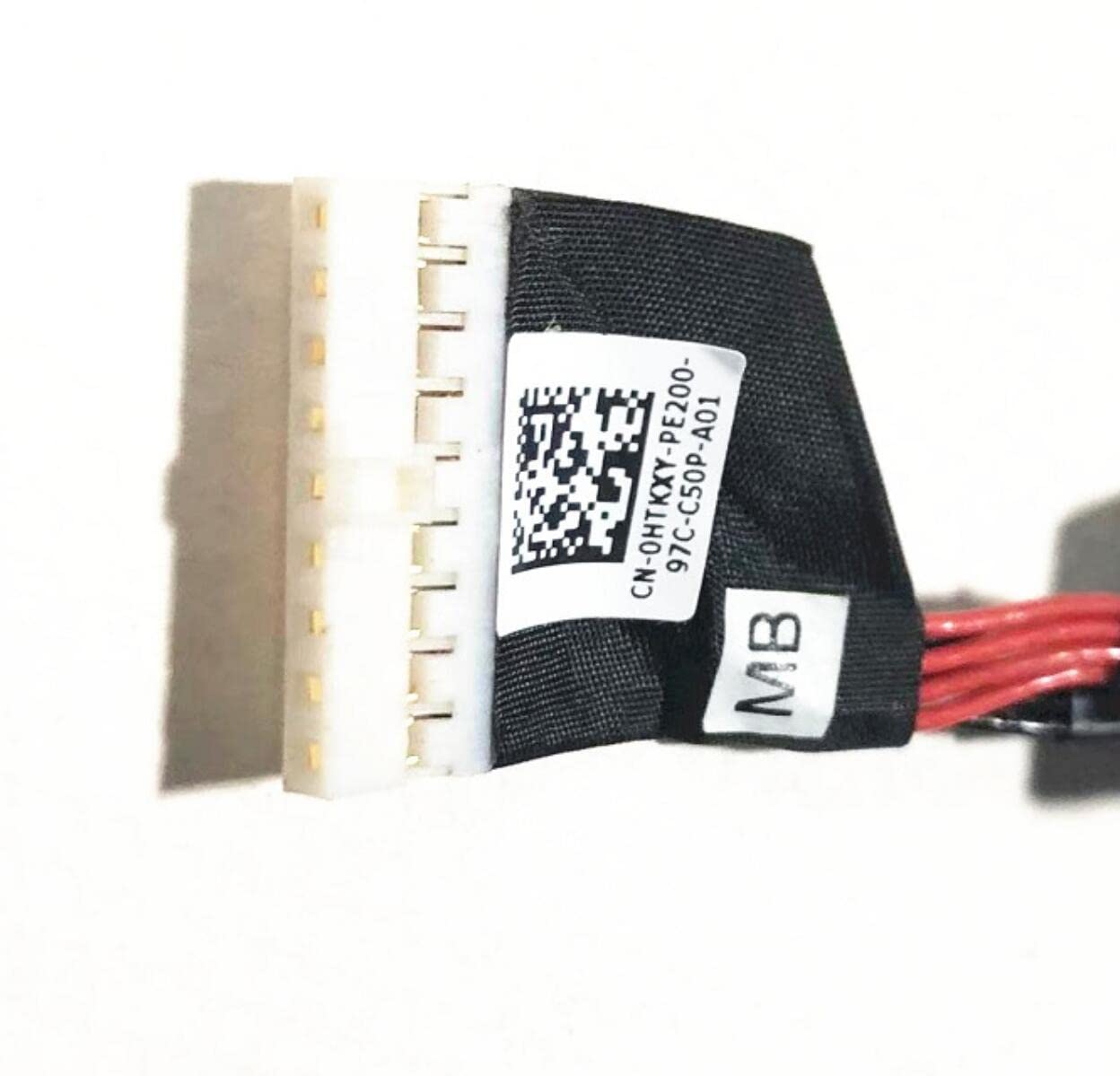 Fleshy Leaf DC Power Jack Harness Cable Replacement for Dell G7 17 7790 G7790-5695GRY G5 15 5590 7590 1417-00LB0DR HTKXY 0HTKXY
