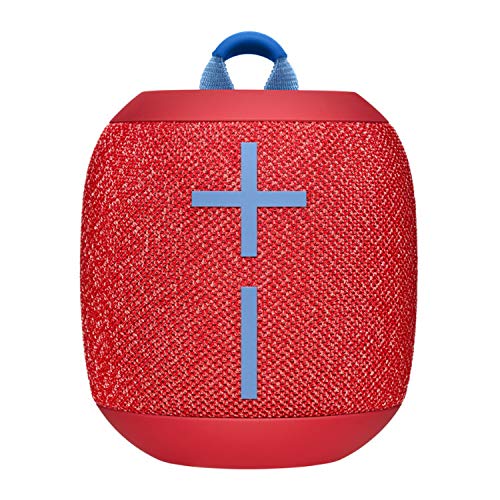 Ultimate Ears WONDERBOOM 2, Portable Wireless Bluetooth Speaker, Big Bass 360 Sound, Waterproof/Dustproof IP67, Floatable, 100 Ft Range - Radical Red