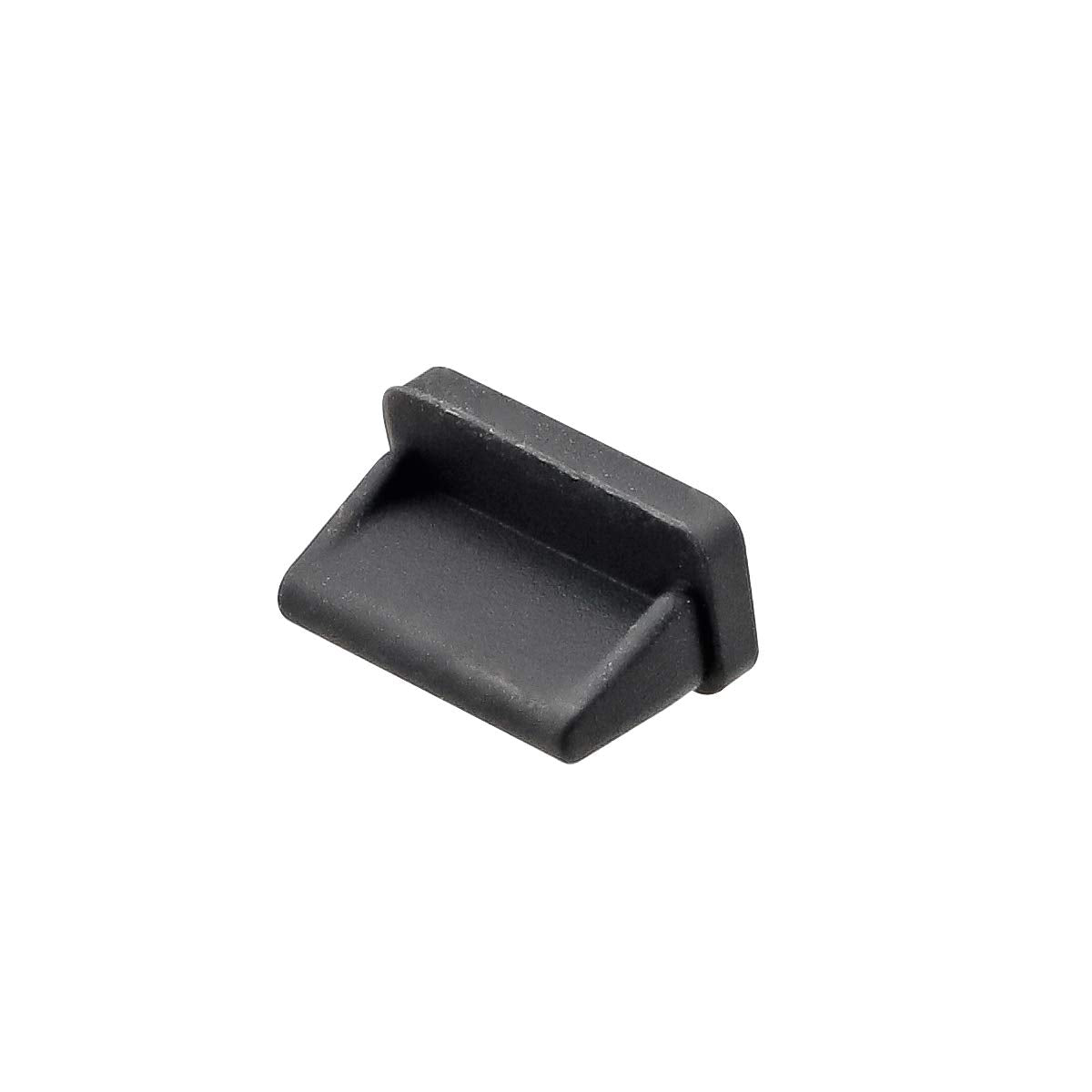 TOPPROS Pack of 20 Silicone USB Port Cover Anti Dust Protector for Female End0.5 x 0.3 x 0.24 inch Black