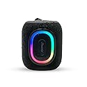iphoenix IP190 Portable Bluetooth Speaker - RGB Lights, Deep Bass, 8H Playtime, TWS Pairing, IPX6 Waterproof Wireless Speaker for Outdoor & Indoor Use