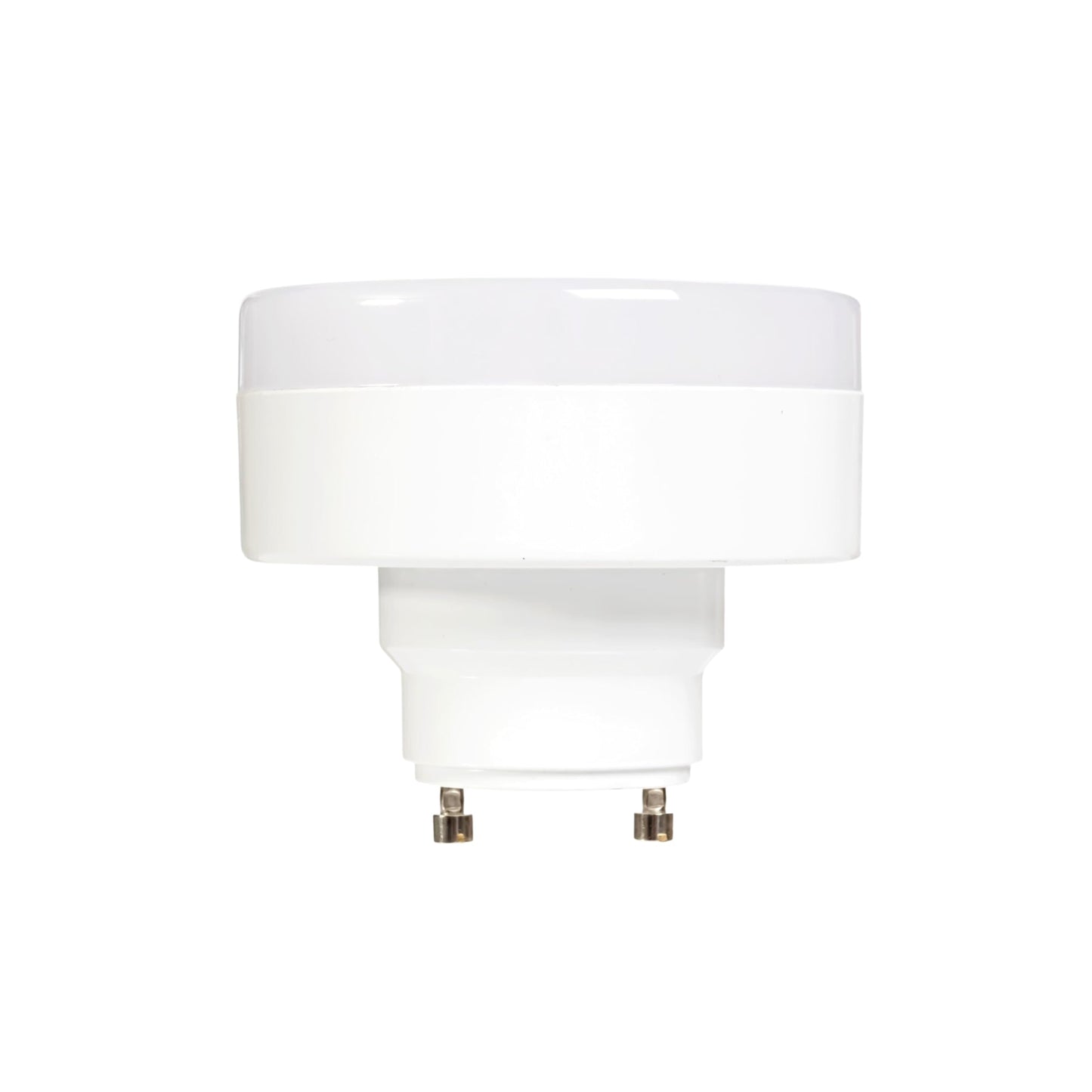 SLEEKLIGHTING GU24 Base 11W LED Puck Light Bulb 4200K Cool White 2-Prong