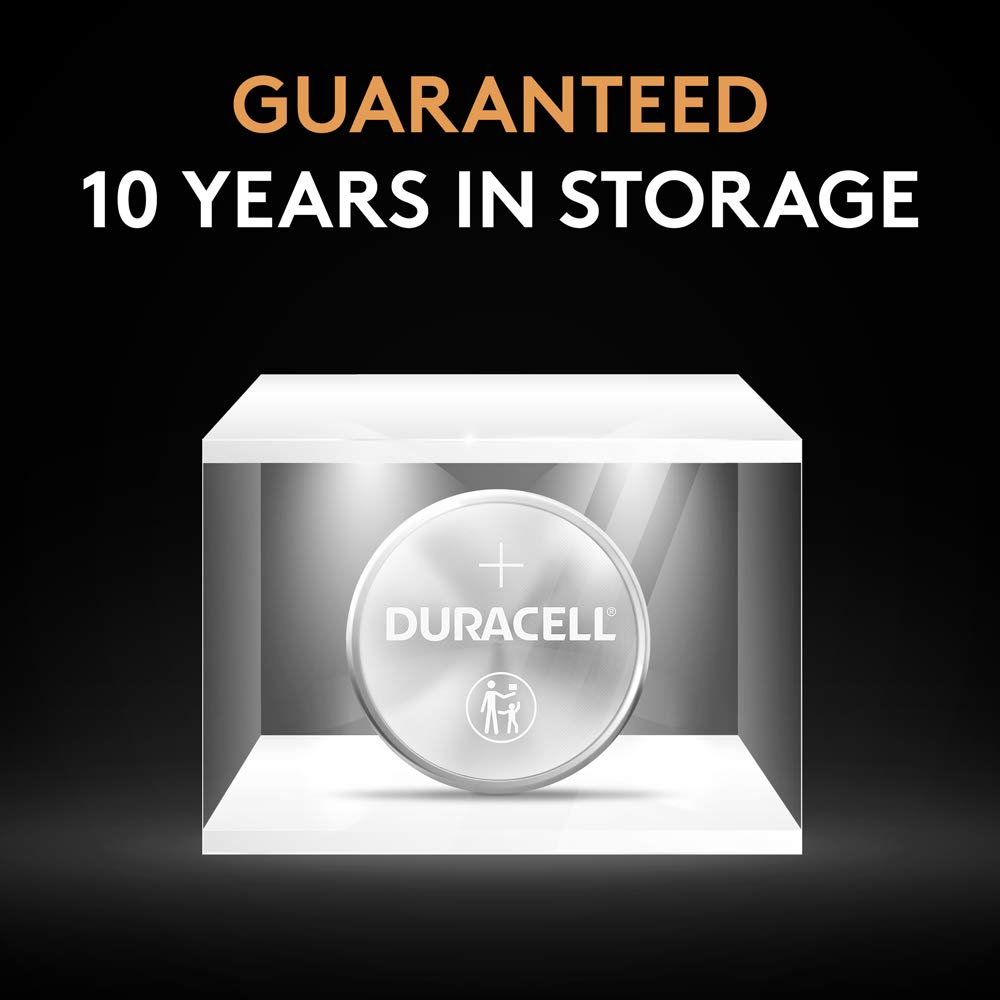 Duracell - 2450 3V Lithium Coin Battery - long lasting battery - 6 Count (Pack of 1)