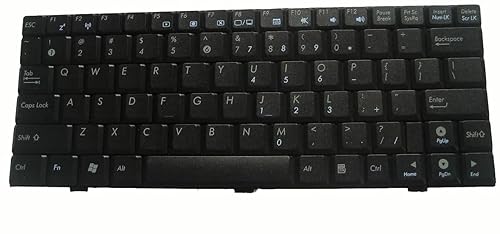 wangpeng® New Black US Laptop Keyboard for ASUS EEE PC 1000HA 1002HA 1000HG US Keyboard V021562JS1v 1002SA 1002-SA US