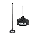 Tram® 200-Watt Pretuned 410 MHz to 490 MHz Black-Nut-Type Quarter-Wave Antenna with NMO Mounting