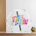 Xmenzi 3D Hologram Fan?11.8 Inch Shopping malls, bars, party displays, cool decorations, suitable for Halloween, holographic fansNumber of lamp beads