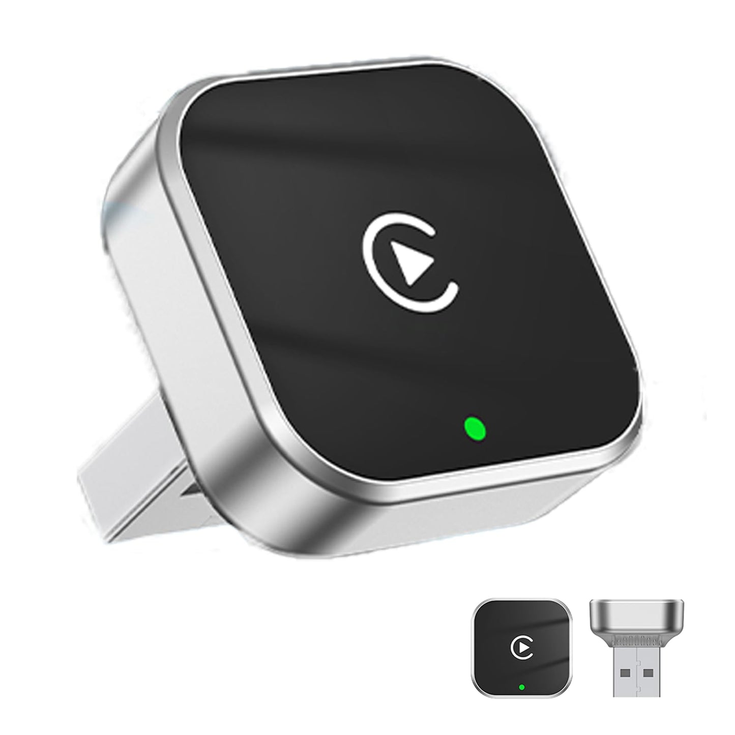 CarProKit Wireless CarPlay Adapter 2026 Upgrade 2IN1 CarPlay Android Auto Mini USB Dongle, Turns Factory Wired to Wierelss, Plug and Play, No Delay