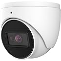 eSecure 4-in-1 AHD/HD-TVI/HD-CVI/960H 2MP Eyeball IR Dome Camera, 1080p, 2.8mm Lens, OSD, COC, Home Security Surveillance Dome Camera (White)