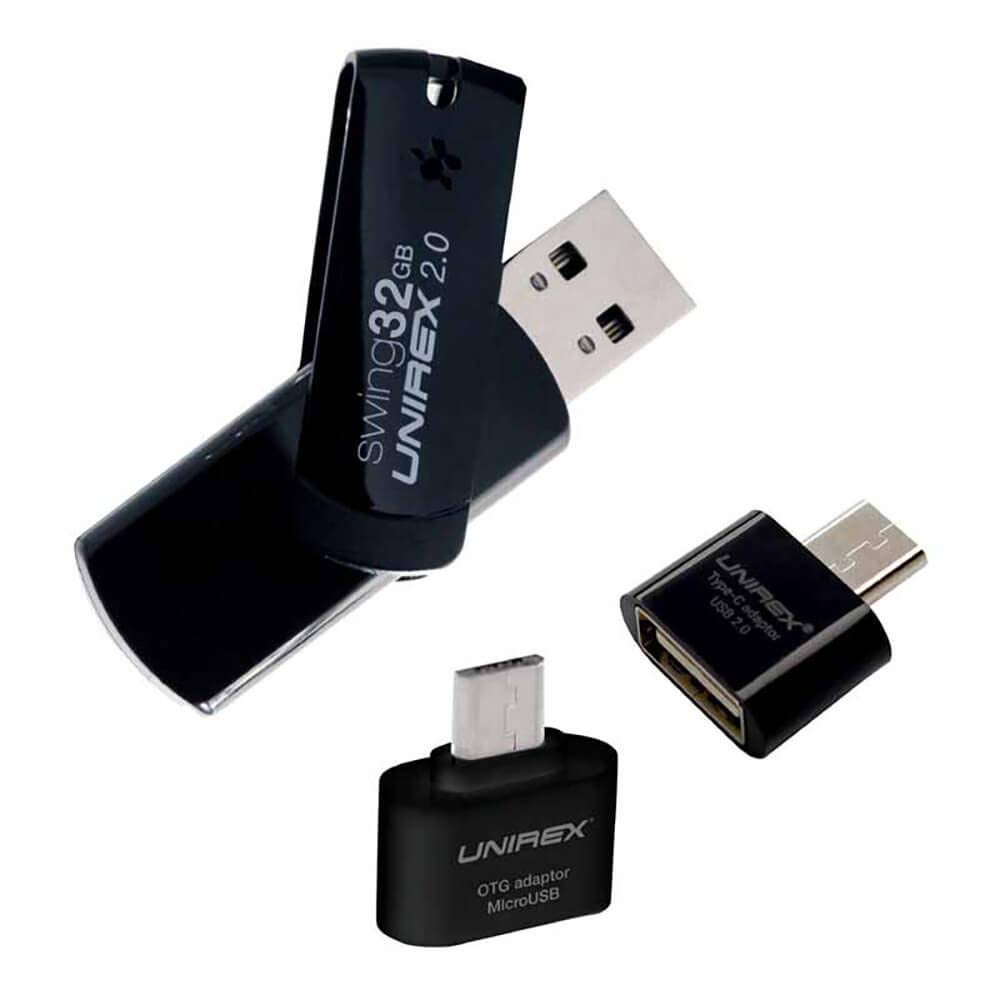Unirex USON232M / USON232M / USON232M 32GB USB with Adapter