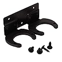 BNYTXV Microphone Stand, Microphone Wall Mount Stand Mic Clip Holder, Hold Up to 2 Micphones
