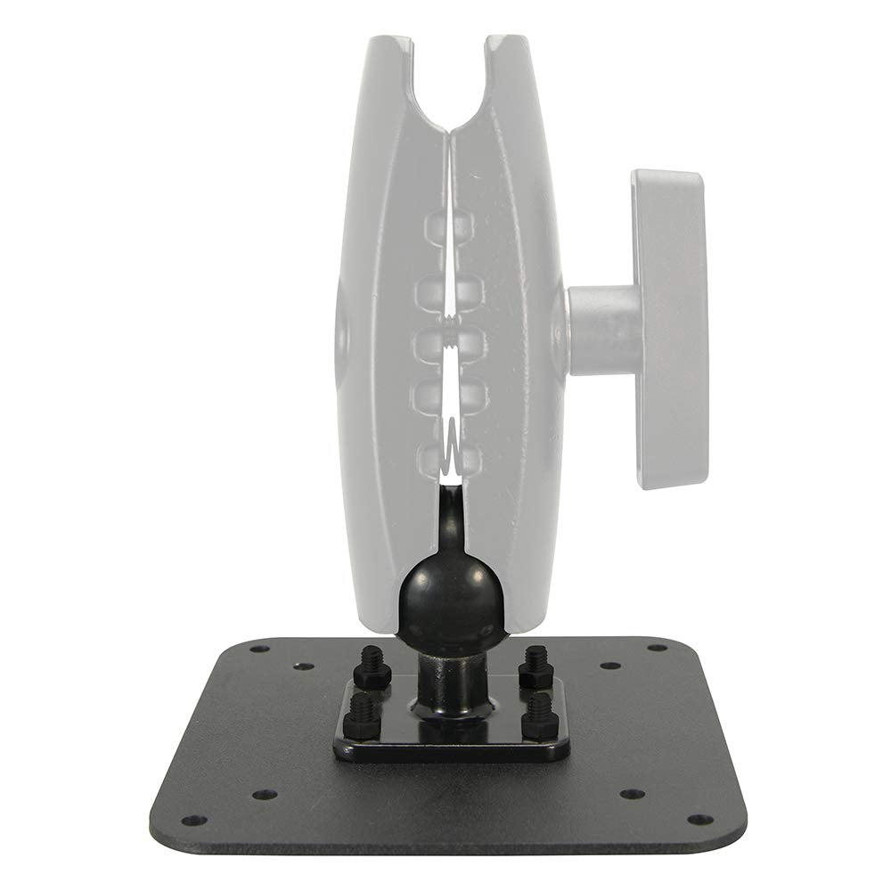 ARKON Mounts VESA 75 / VESA 100 to 38mm (1.5 inch) Ball Mount Adapter Plate