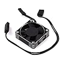 35x35x10mm Aluminum High Speed HV Cooling Fan (Silver/Black) / Protek RC / PTK-2113