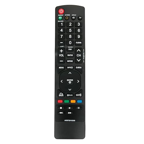 AKB72915206 Replaced Remote Applicable for LG TV 55LE5300 42LE7300 47LE7300 55LE7300 32LD320 32LD420 42LD420 47LD420 37LD450 42LD450 47LD450 42LD520