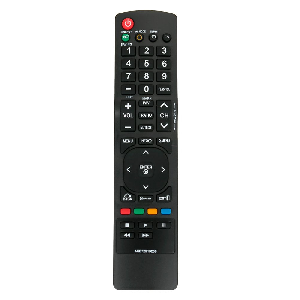 AKB72915206 Replaced Remote Applicable for LG TV 55LE5300 42LE7300 47LE7300 55LE7300 32LD320 32LD420 42LD420 47LD420 37LD450 42LD450 47LD450 42LD520