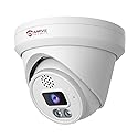 Anpviz 6MP PoE Camera, Turret 6MP UltraHD IP Camera Outdoor with Mic & Speaker, 100FT Smart Color Night Vision, PoE Security Cameras with AI Human
