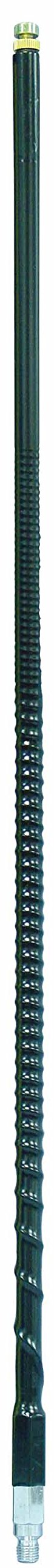 FIRESTIK - TM4-B MACH-10 900 WATT 4' Tall 5/8 Wave 10 Meter (28.300-28.500) TUNEABLE TIP Antenna in Black