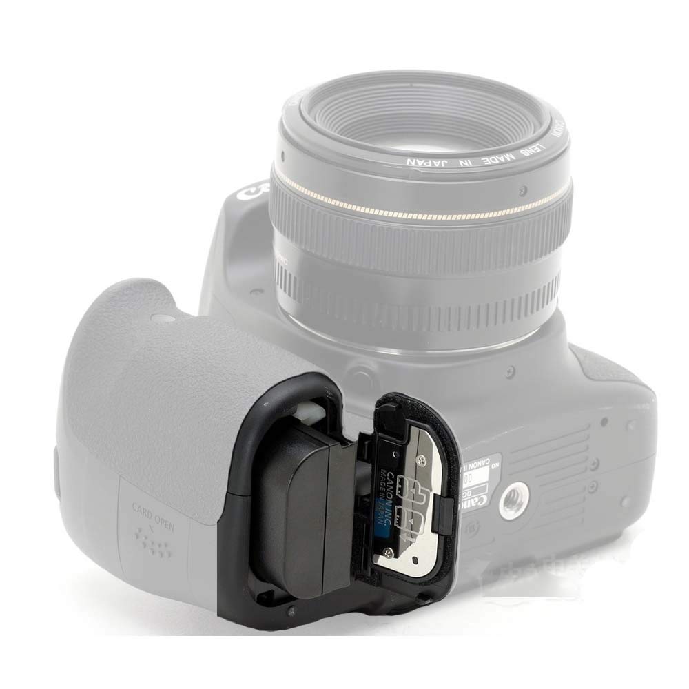 Shenligod (2pcs) Battery Door Cover Lid Cap Replacement Repair Part for Canon EOS 60D DSLR Camera