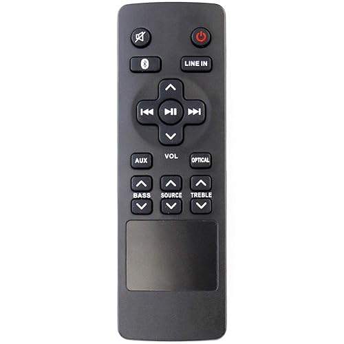 PERFASCIN RTS7010B Remote Compatible with RCA Home Theater Sound Bar RTS7010B-E1 RTS7010BE1 RTS7110B RTS7630B RTS739BWS