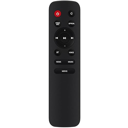 NTQinParts Remote Control Controller Replacement for Cinema SB231 SB241 SB271 Digital Soundbar