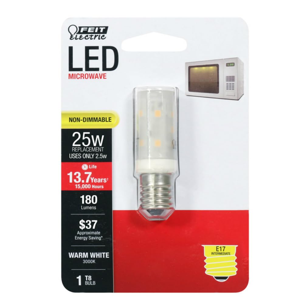Feit Electric LED T8 E17 WW 25W