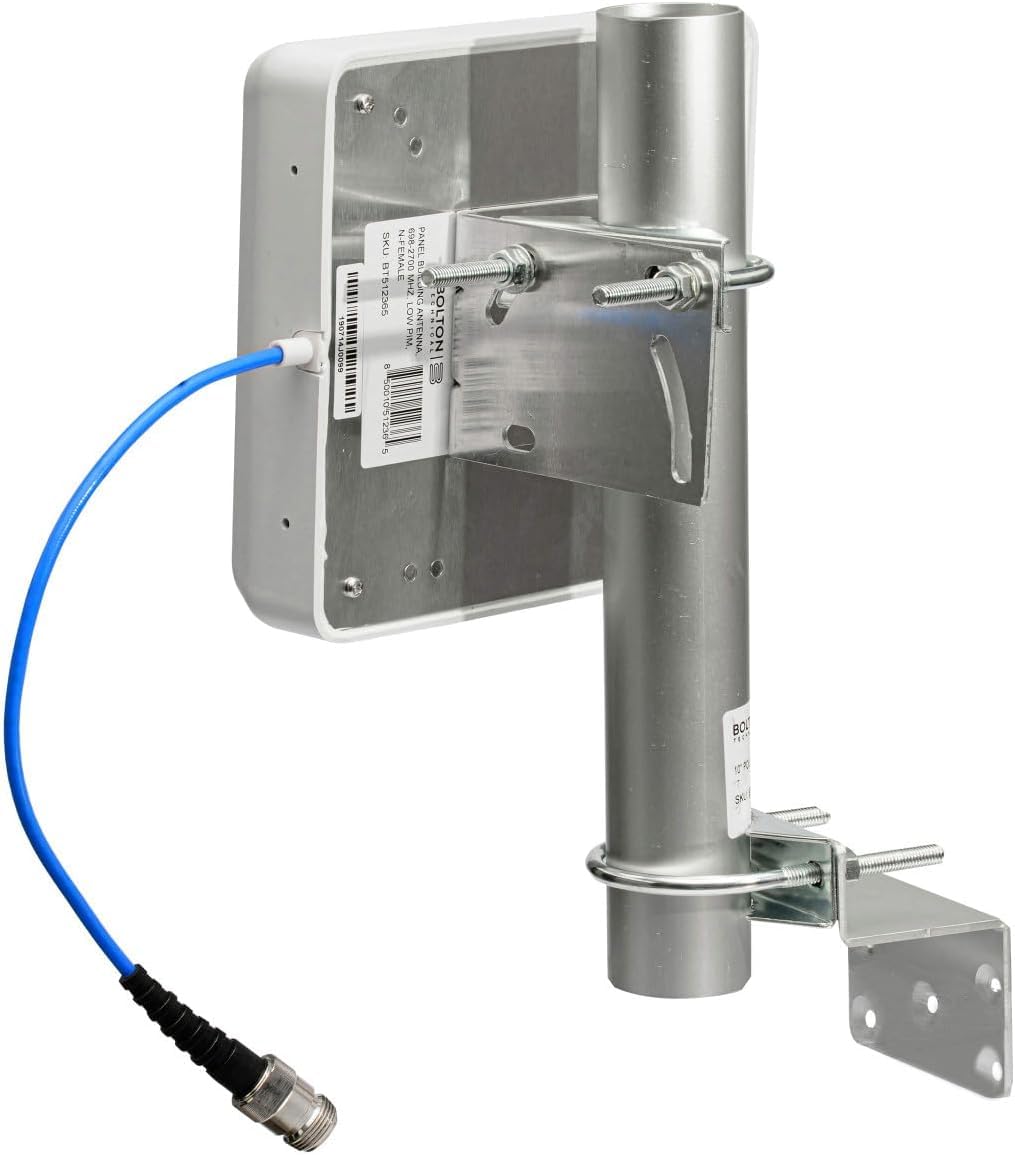 Bolton Technical Indoor Board 50 - High-Gain 4G LTE Indoor Panel Antenna for 50 Ohm Signal Booster Systems | Directional Building Antenna | 698-1990
