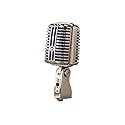 Monoprice Memphis Blue Classic Dynamic Microphone - Unidirectional, Retro-Style with Pop-Free On/Off Switch and Protective Case - Stage Right Series