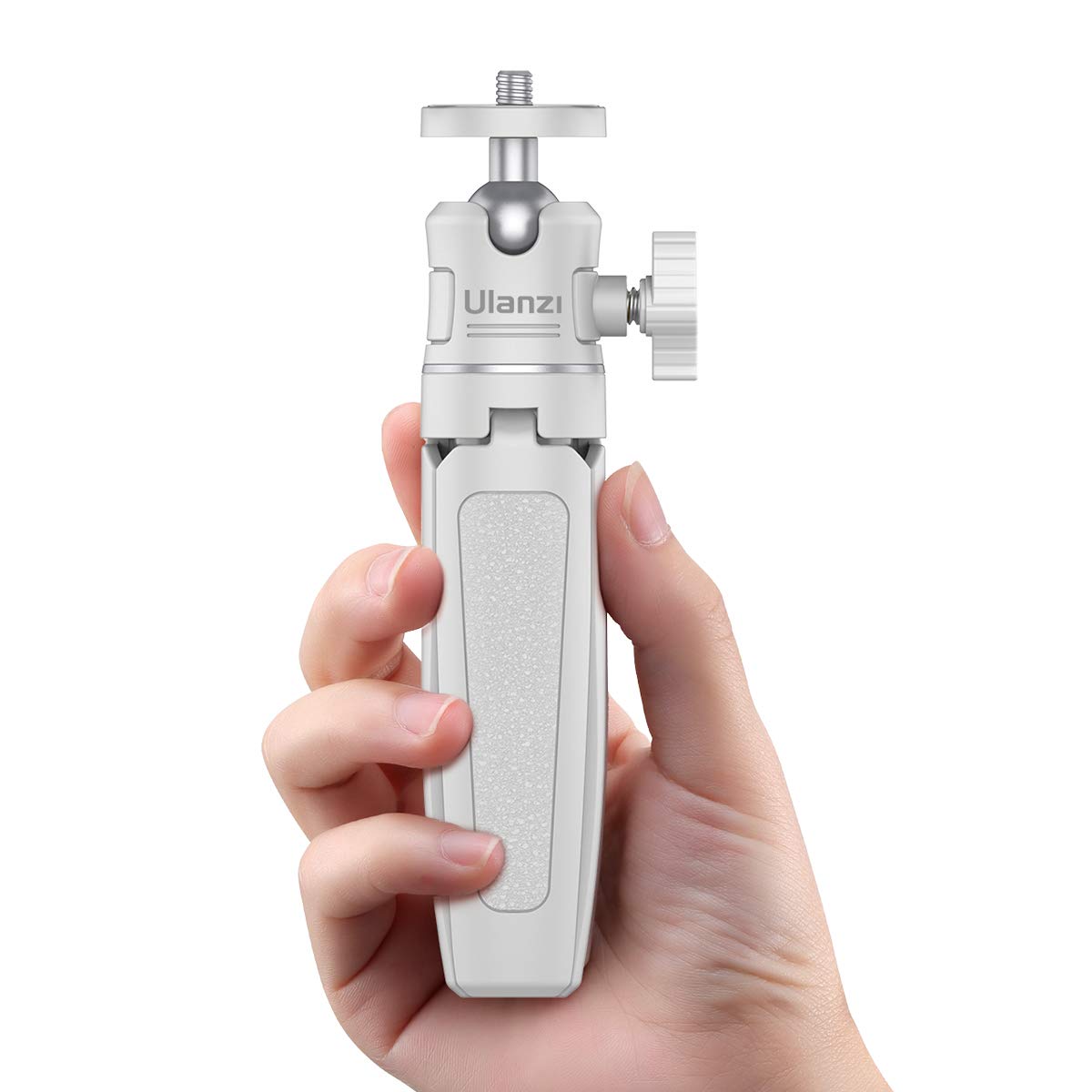 ULANZI Extension Pole Tripod, Mini Selfie Stick Tripod Stand Handle Grip for iPhone 13 Pro Max Samsung OnePlus Google Smartphone Canon G7X Mark III