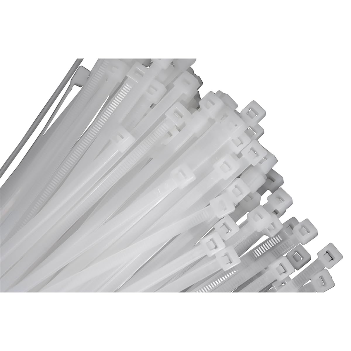 K Tool International Cable Zip Tie 4 in. Natural 100/Pack 18 lb. Tensile