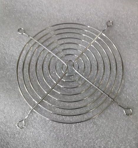 GDQLCNXB Metal Fan Grill 120mm PC Computer Fan Grill Mounting Finger Guard Protection Cover,Pack of 6