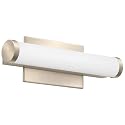 Lithonia Lighting FMVCCLS 12IN MVOLT 30K35K40K 90CRI BN M6 Vanity Fixture, 12-Inch, Brushed Nickel