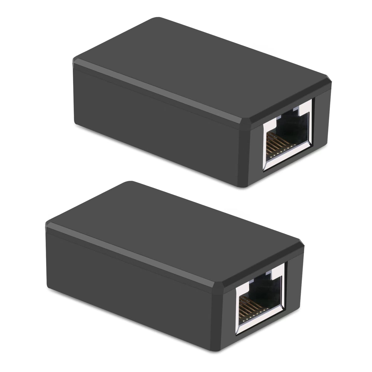 RJ45 Network Coupler, Ethernet Connectors, Ethernet Cable Extender Connector, Outdoor Arrester Protection Network Cable Extension Adapter - Female
