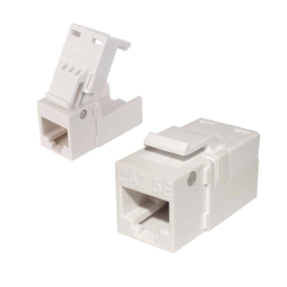 Platinum Tools 705WH-1 EZ-SnapJack Cat5e, White