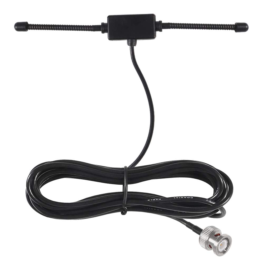 ACEIRMC VHF UHF Car Truck Police Scanner Adhesive Mount Antenna, Compatible with Uniden Bearcat Whistler Radio Scanner, BNC Male Connector, 3m Cable