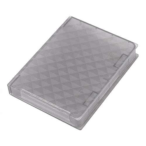 Professional 2.5in Hard Disk Drive Box SSD Protective Box Storage Case for 2.5 Inch and SSD Moistureproof, Shockproof, Anti Static and Non Slip Grey