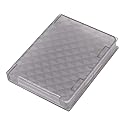 Professional 2.5in Hard Disk Drive Box SSD Protective Box Storage Case for 2.5 Inch and SSD Moistureproof, Shockproof, Anti Static and Non Slip Grey