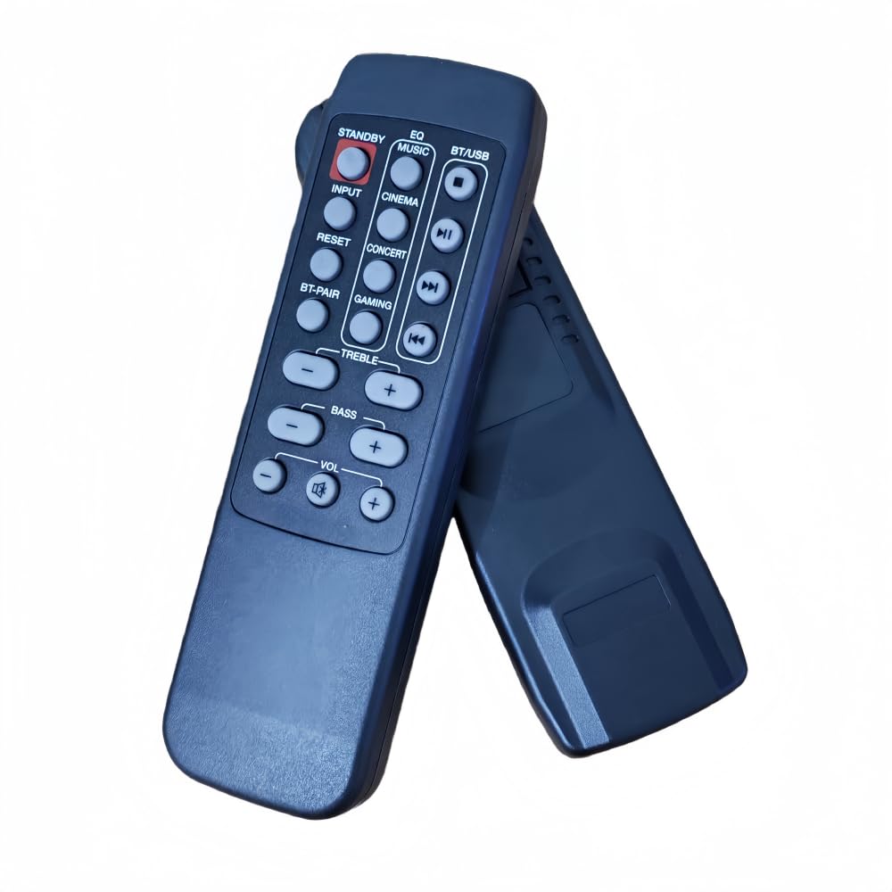 kaedent Replacement New Remote Control Fit for Rockville HD5 HD5B HD5C Monitor Bookshelf Home Theater Speakers System & Rockville Rockbar 40" 400w