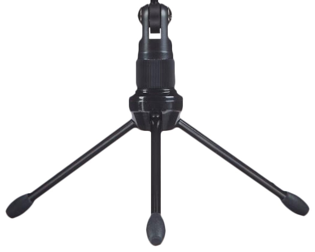 Amazon Basics Mini USB Condenser Microphone for Online Meeting, Gaming, Podcast, Black