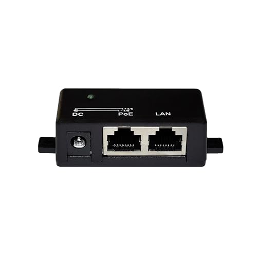 Premiertek PT-POE-GSP - PoE Injector - Black