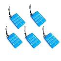 Writable 125kHz RFID Key Fob Proximity T5577 Fob Tag for RFID Writer Rewritable T5577 Universal (5 PCS)