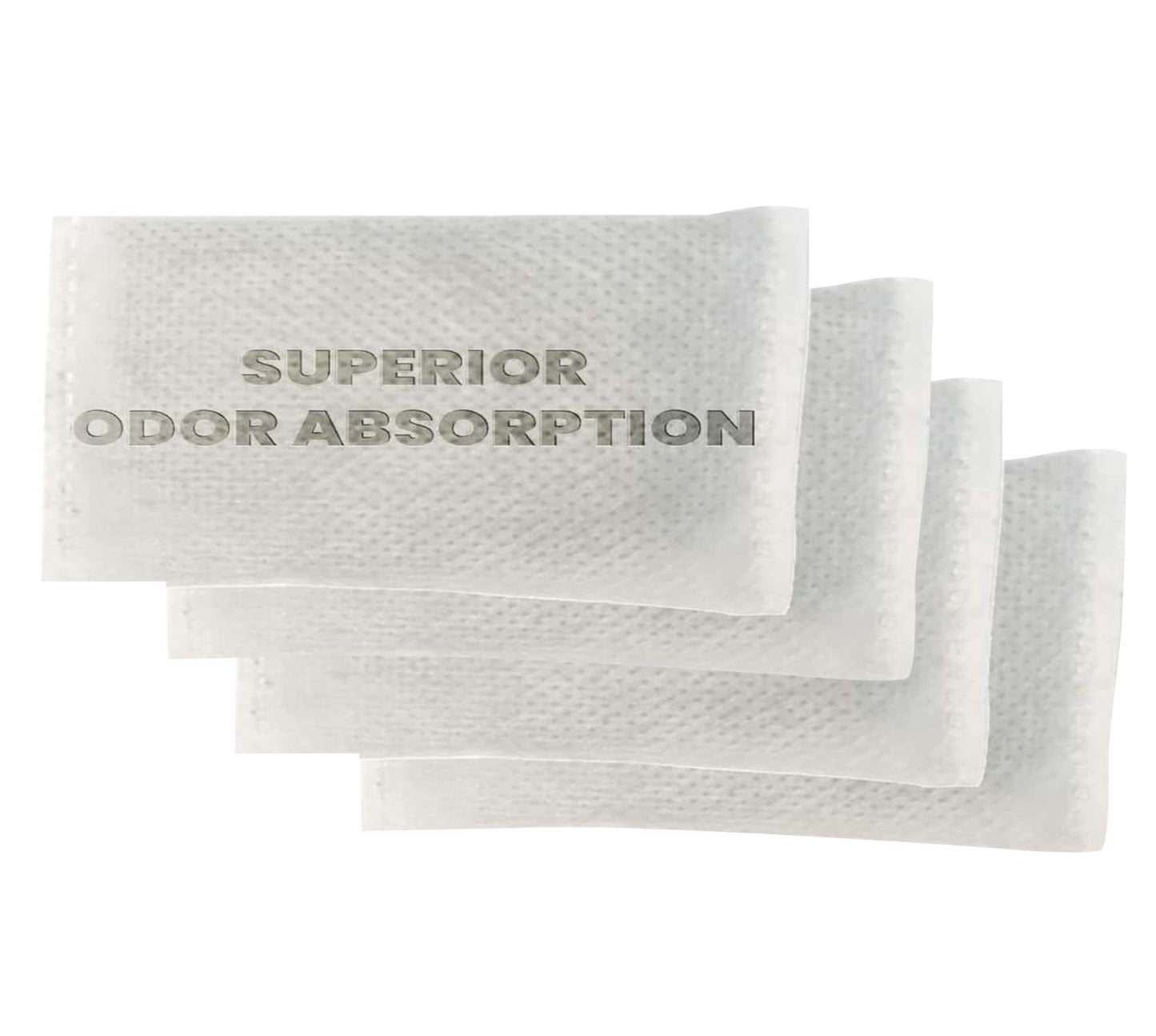 Green Piece Charcoal Air Filters compatible with iTouchless Trash Can, 4 Pk