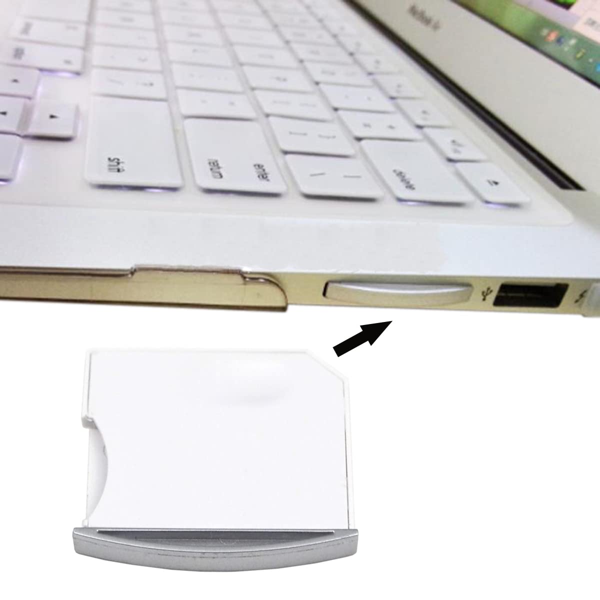chenyang CY Micro SD TF to SD Card Kit Mini Adaptor for Extra Storage MacBook Air/Pro/Retina