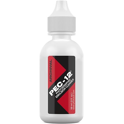 PEC-12 Photographic Emulsion Cleaner - Fluid for Removal of Non-Water Based Stain, Grease & Ink from Emulsions and Bases - Photographers Choice